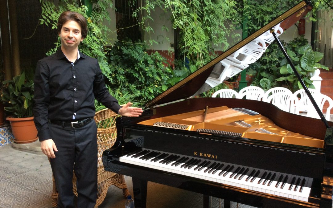 Piano recital in La Encarnación, Spain