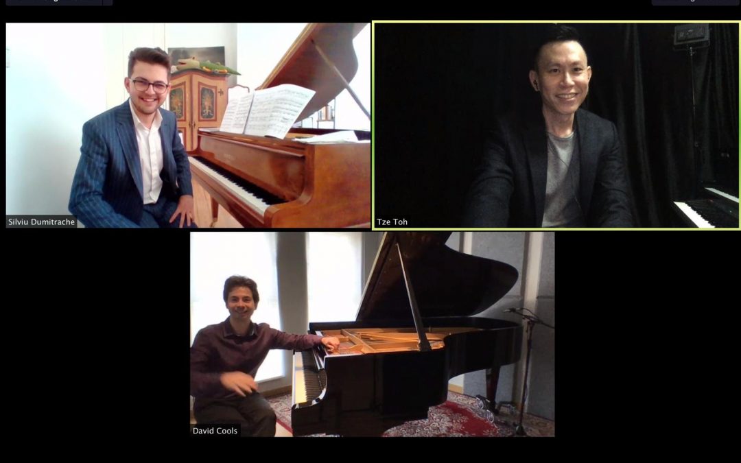 One World . 3 Pianos . Transcendence